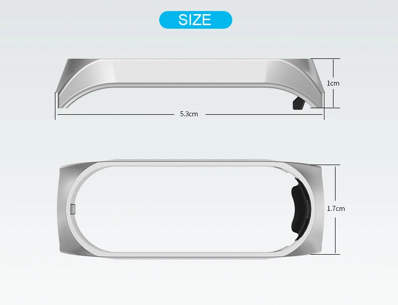 Пряжка металлический ремешок браслет для Xiaomi mi 4/3 ремешок для mi Band 4/3 ремешок из нержавеющей стали mi Band 4/3 наручный ремень