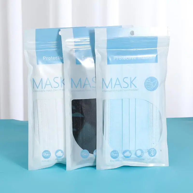 

Маски одноразовые однотонные из нетканого материала для взрослых, 50/100 шт.