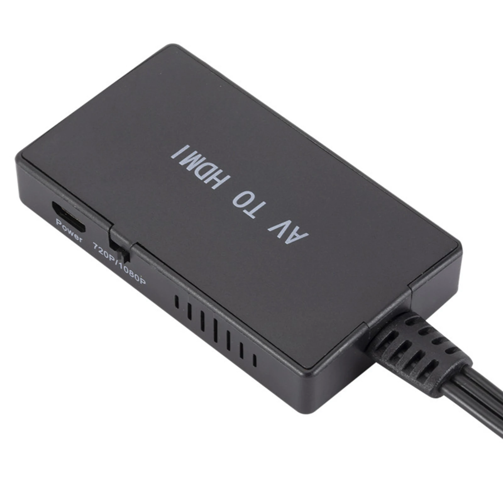 Адаптер AV к HDMI RCA конвертер видео аудио поддержка PAL NTSC3.58 NTSC4.43 SECAM стандартных форматов телевизора.