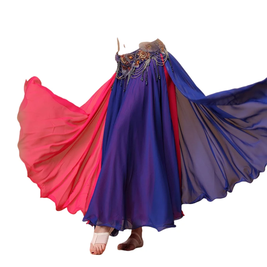 Женская юбка для танца живота модная Богемская макси тренировок экзотическая