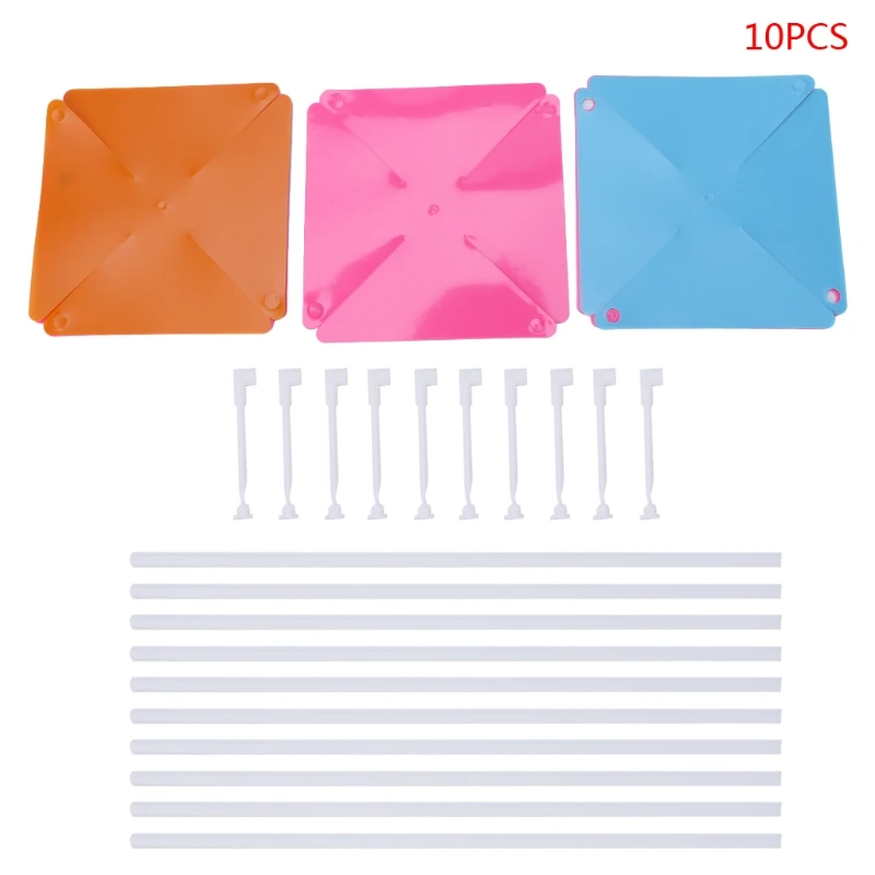 10 шт./набор штифт ветряной мельницы ветра счетчик шланг для полива огорода двора