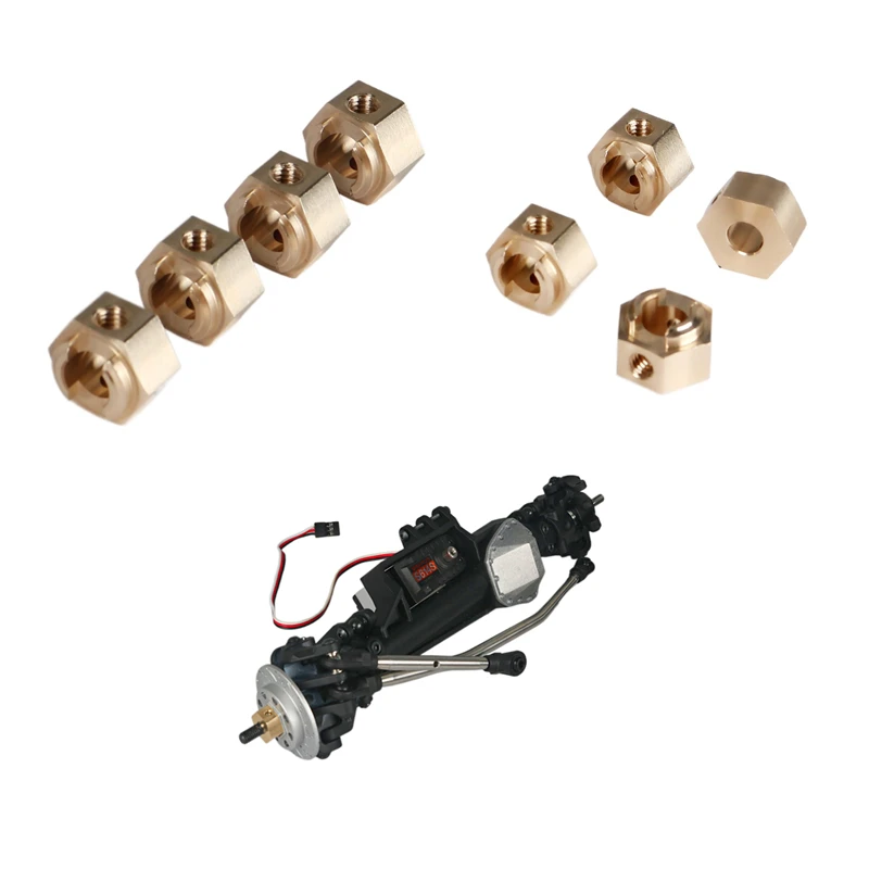 

Crawler Car AXIAL 1/10 RBX10 Ryft Axles Hexagonal Coupling Adapters For Remote Control Toys AXI03009 4X4 Electric Truck Model