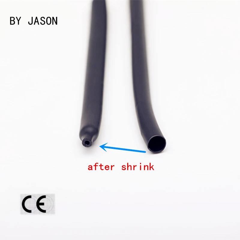 Термоусадочная трубка с клеевым покрытием 1 метр 4:1 двойная настенная комплект