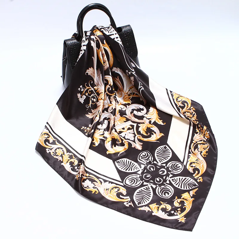 

women scarf silk scarves shawls lady wraps soft decorative for heair bags girl bufanda seda mujer cabello bolsa echarpe ete soie