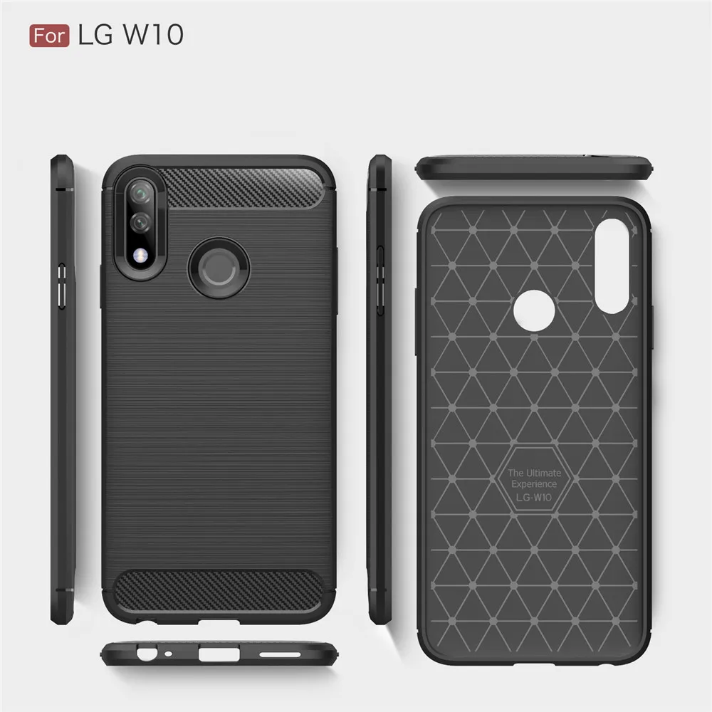 Для LG W10 чехол 6 19 дюйма роскошный полностью мягкий силиконовый из ТПУ