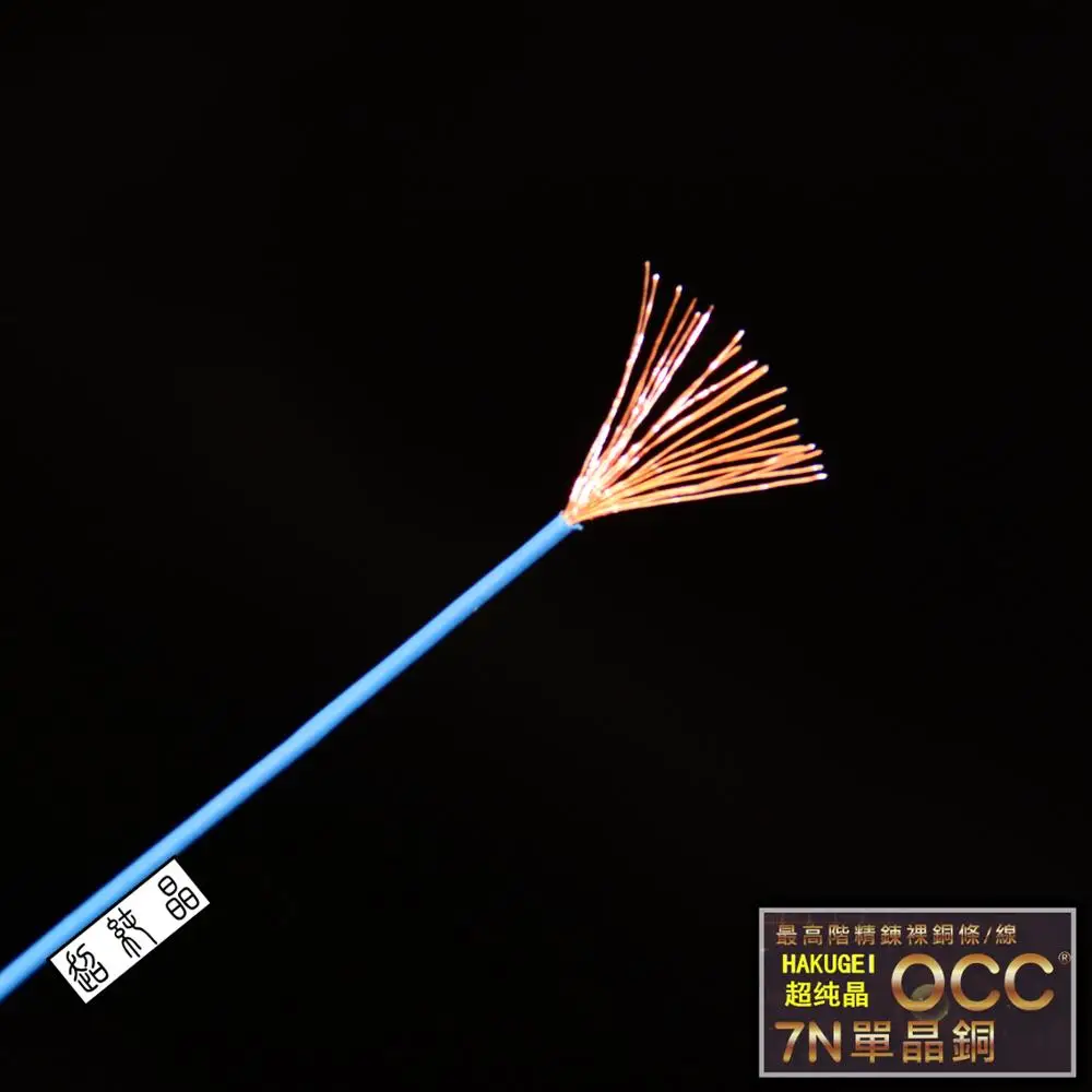 

Soft PE Litz High purity 7NOCC single crystal copper super upgrade line 25AWG diameter 0.85mm(Price is for 6meters)