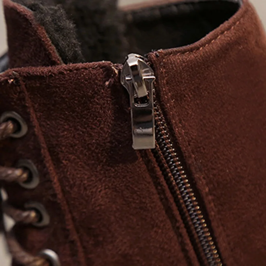 

Plush lining women boots warm Women's Winter Boots sporty style snow boots for Women Winter Shoes ankle boots punk