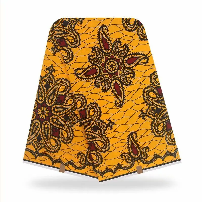 

Ankara Wax fabric 100% Cotton High Quality African Fabric Wax Print 6 yards African Ghana Nigeria wax Fabric