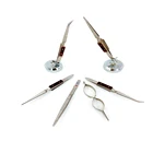 Пинцет для ювелирных изделий с самоблокировкой, изогнутый Прямой пинцет для сварки ювелирных изделий, инструменты для ремонта и блокировки