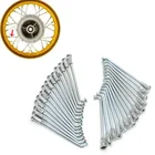 Спицы задних шин для HONDA XR50 1992-2003 CRF50 2004-2020 28x10 дюймов с набором сосков, спицы заднего колеса