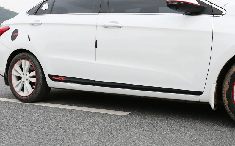 Для Chery ARRIZO5 ARRIZO 5 наклейки из углеродного волокна для отделки дверей наклейки на корпус с цветами наклейка на топливный бак крышка устойчива к царапинам