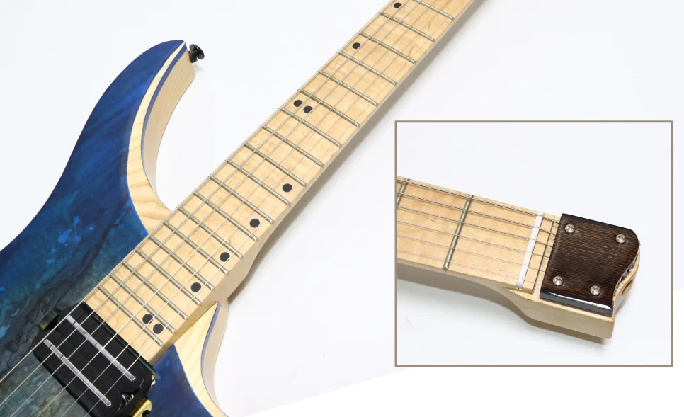 Электрическая гитара из синего спаленного клена SE-T30 Smiger по лучшей цене | Спорт и