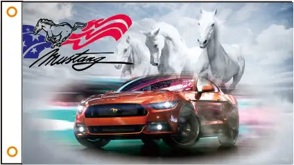 Флаг автомобиля под заказ флаг FORD banner 3x5 футов 100% полиэстер 115 | Дом и сад