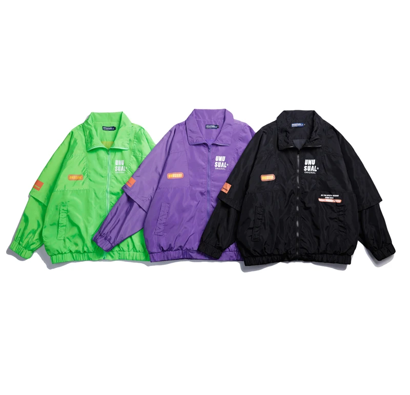 Винтажные уличные мужские тренерские куртки пальто ветровка Harajuku хип хоп