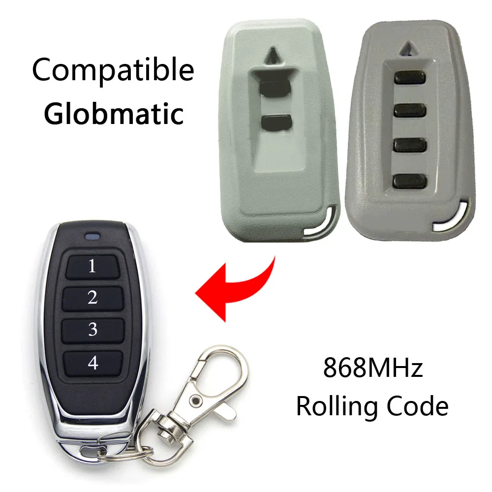 

Пульт ДУ для ворот гаража, совместимый с непрерывно изменяющимся кодом, 868 МГц