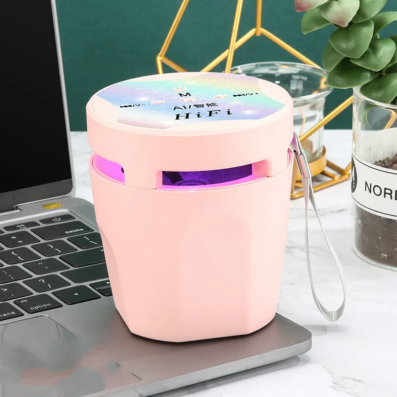 

New AI Smart Small Wireless Bluetooth Speaker Home Stereo 5.0 Portable Bass Mini Stereo