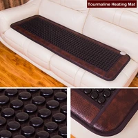 electric heating sofa cushion natural jade tourmaline far infrared physiotherapy body pain relief massage mat for beauty salon