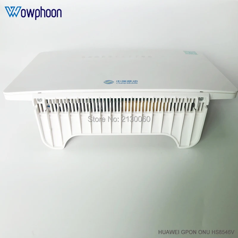 3 шт. HUAWEI HS8546V GPON ONU ONT с китайским мобильным логотипом 4GE + 1TEL 2USB wifi 2 4 ГГц и 5 такой же