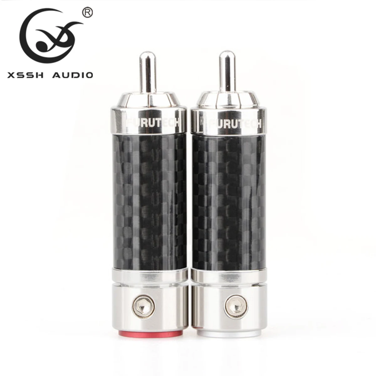 4 шт. 8 RCA XSSH Audio YIVO Hi End HIFI DIY 9 мм родиевое покрытие Штекерный аудио разъем для