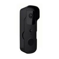 wireless doorbell with camera and video door bell camera ringer with 2 4ghz wifi connection pir motion detection ir night vis