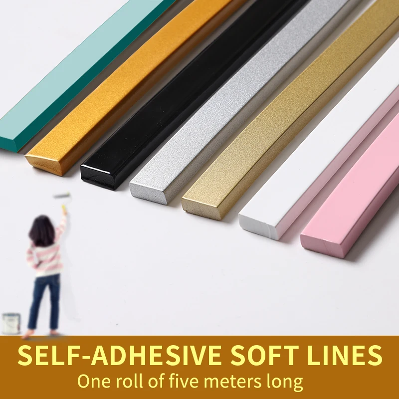 

Background Wall Decoration Strips Self Adhesive Living Room Pvc Living Room Tv Mirror Decorative Lines Home Decor