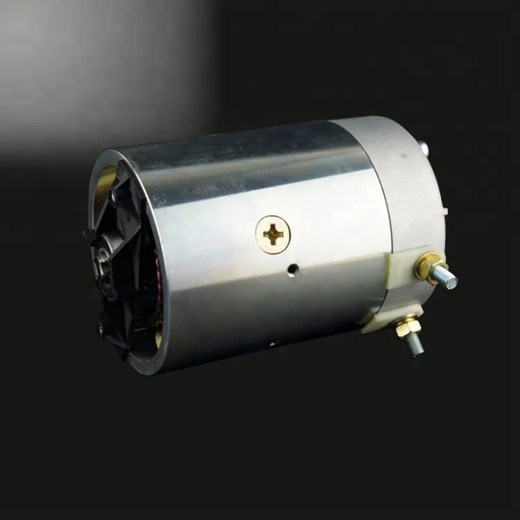 

12V dc motor 2KW high power brush motor with pump O.D 114mm for dump truck