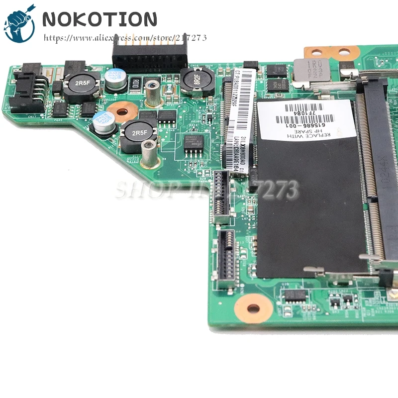 Материнская плата NOKOTION 615686-001 630833-001 для ноутбука HP Pavilion DV7-4000 DA0LX8MB6E1 Socket s1 DDR3 512 Мб GPU