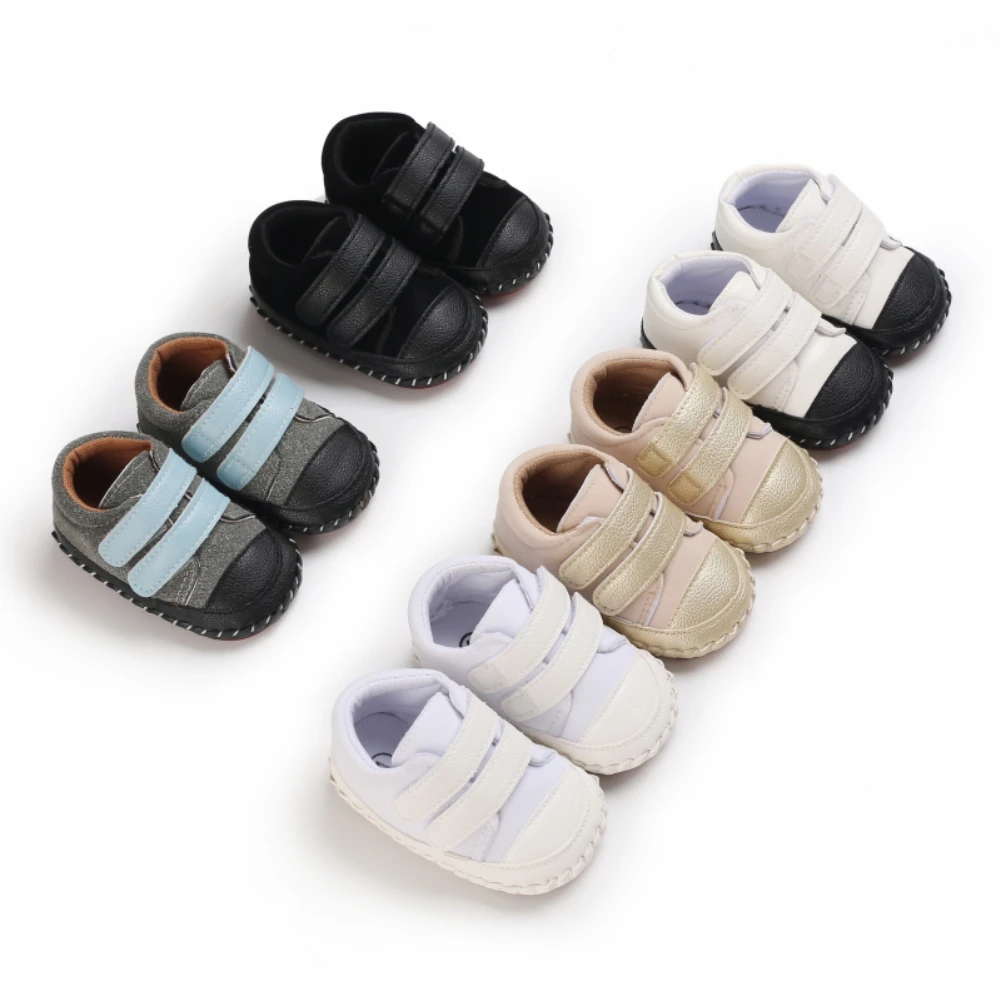 

Infant Toddler Baby Boy Girl Soft Sole Crib Shoes Pu Leather Cute Kids First Toddler Spring Autumn Baby Shoes