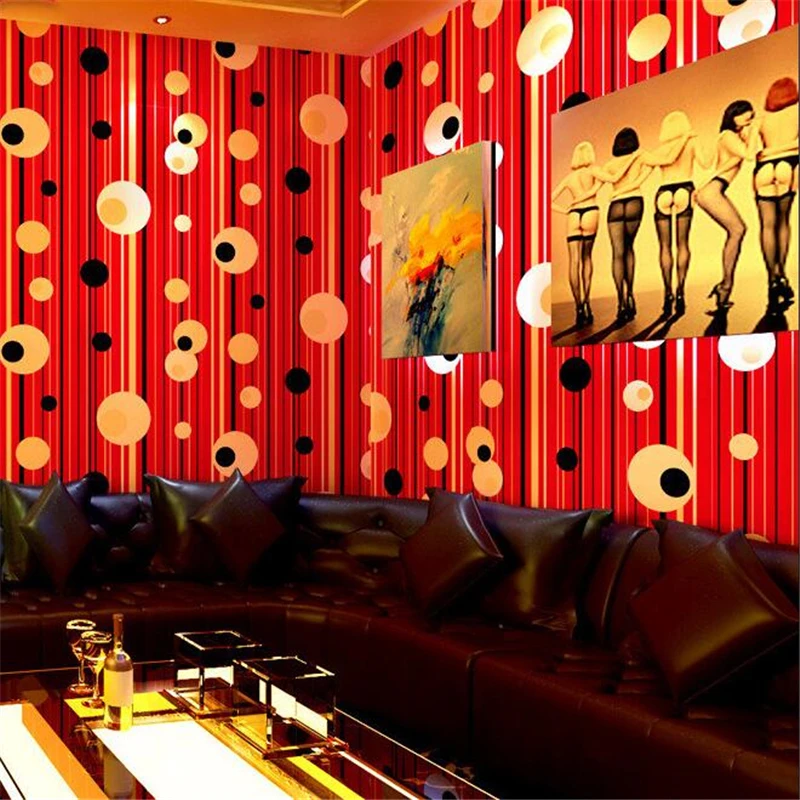 3d стерео обои wellyu KTV модное настенное покрытие для бара отеля необычные Бальных