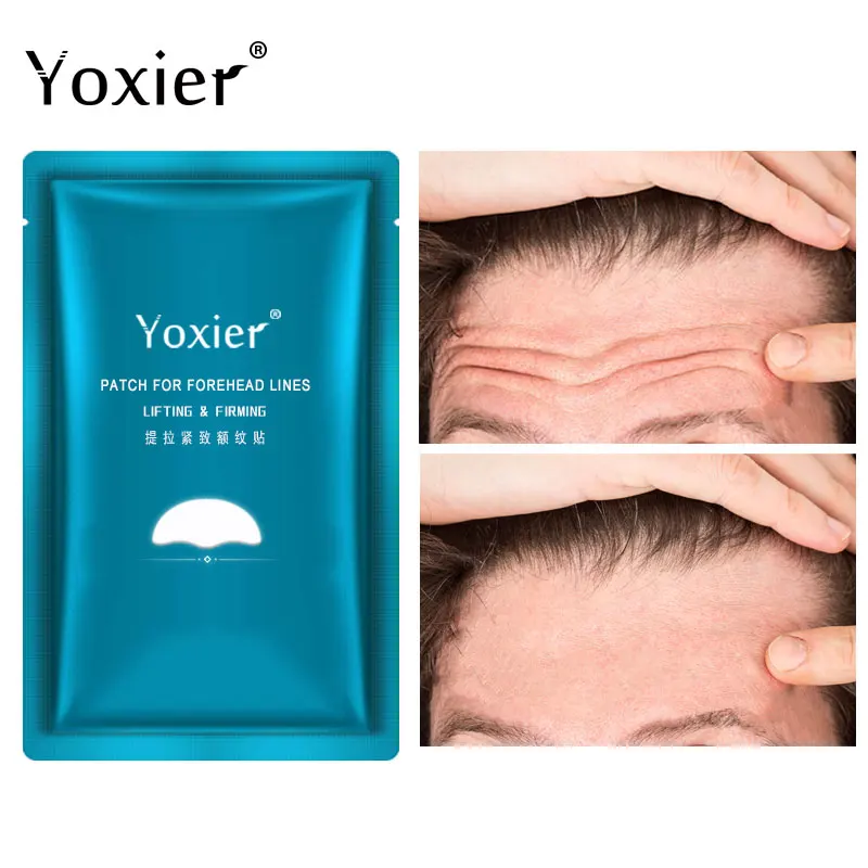 

Treatment Mask Forehead Line Patch Hydrate Moisturizing Fades Fine Lines Anti-wrinkle Anti-aging Hyaluronic Acid Aloe Skin Care