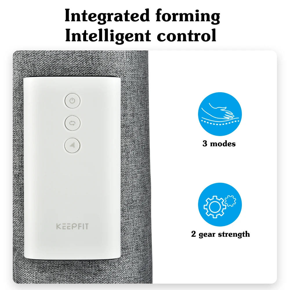 Массажер для ног беспроводной контроль сжатия воздуха перезаряжаемый массаж