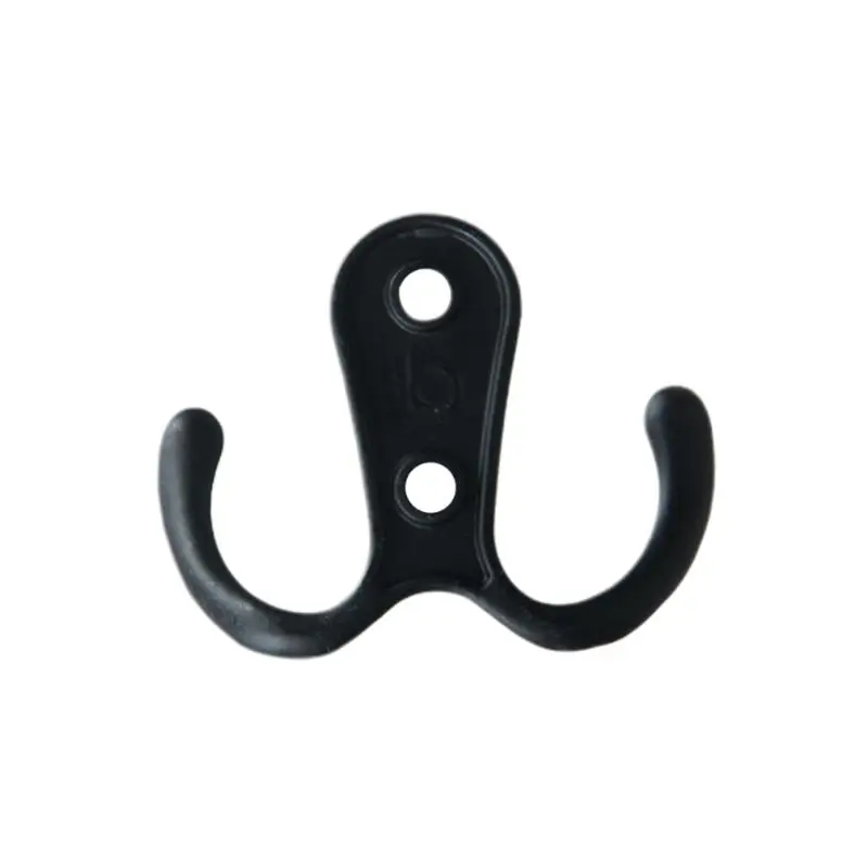 20 шт. настенные крючки для пальто двойные халата рустикальные ретро тканевая