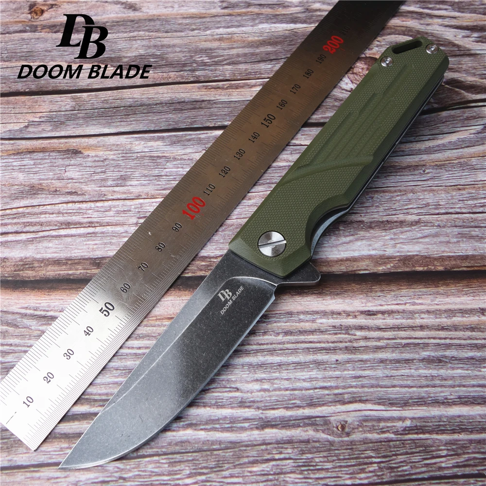 7 9 &quotFH11 60 61HRC ножи с шарикоподшипником фотоэлементов D2 стальные складные G10