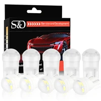 2pcs6pcs10pcs canbus t10 w5w led bulb 194 168 ceramic led 2835 chips car interior lights auto lamp 12v white yellow red