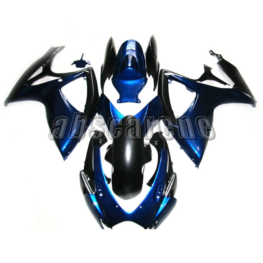 ABS пластик полный обтекатель комплект для Suzuki GSXR600 GSXR750 K6 2006 2007 G SXR600 06 инъекции