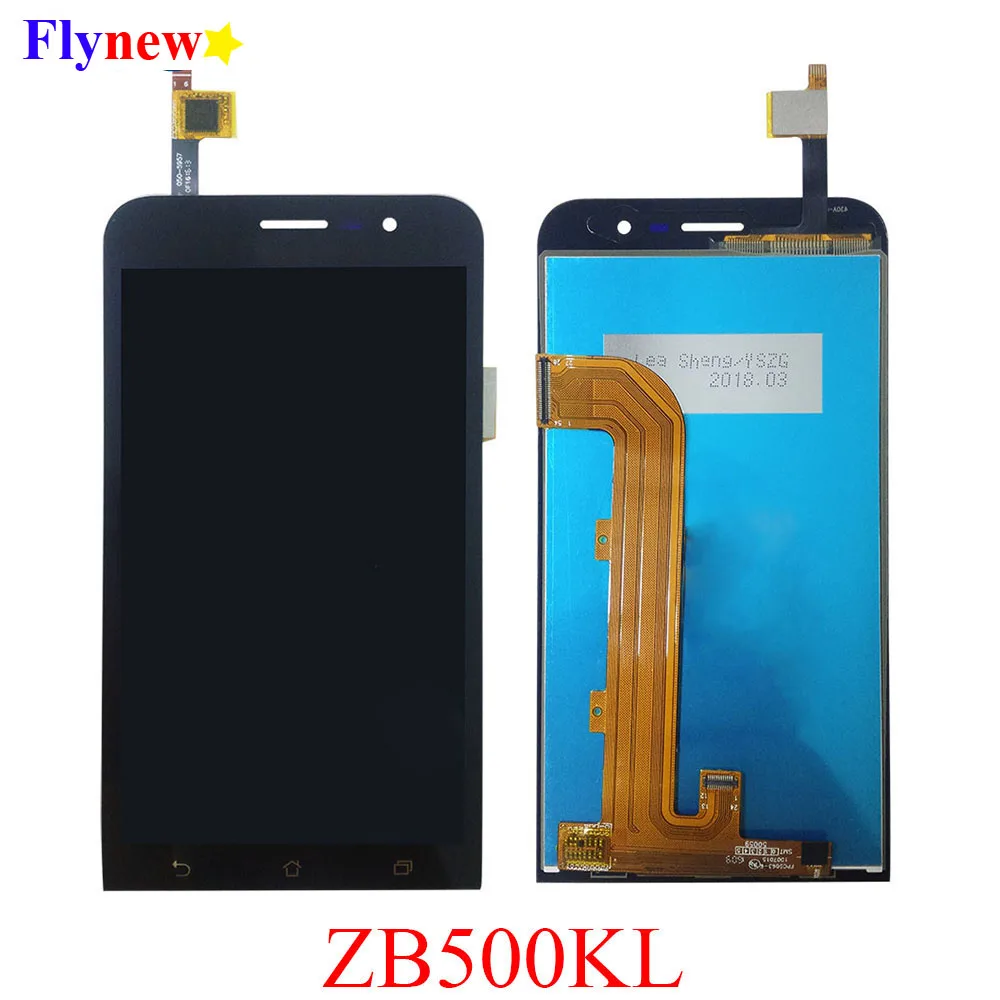 ЖК дисплей 5 0 дюйма протестированный для ASUS Zenfone Go ZB500KL X00AD Ecran панель сенсорного