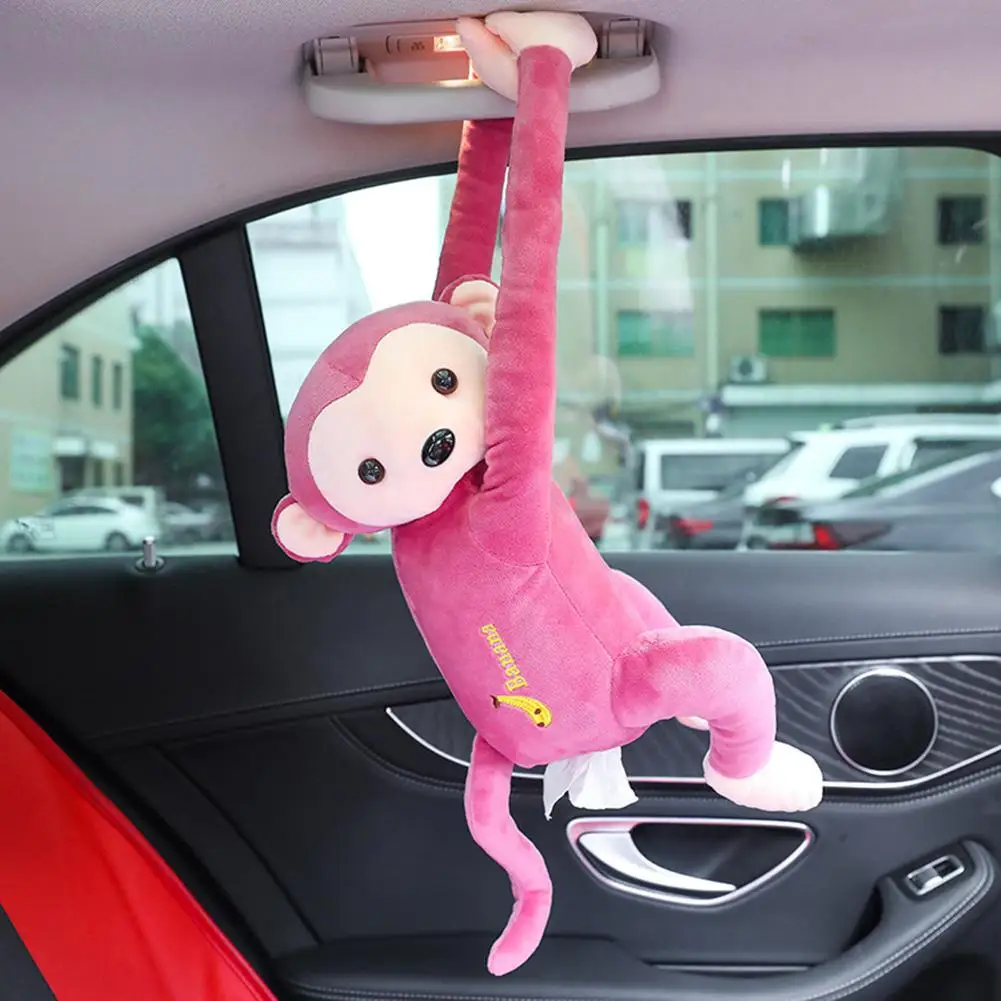 HiMISS многофункциональная автомобильная коробка для салфеток милая мультяшная