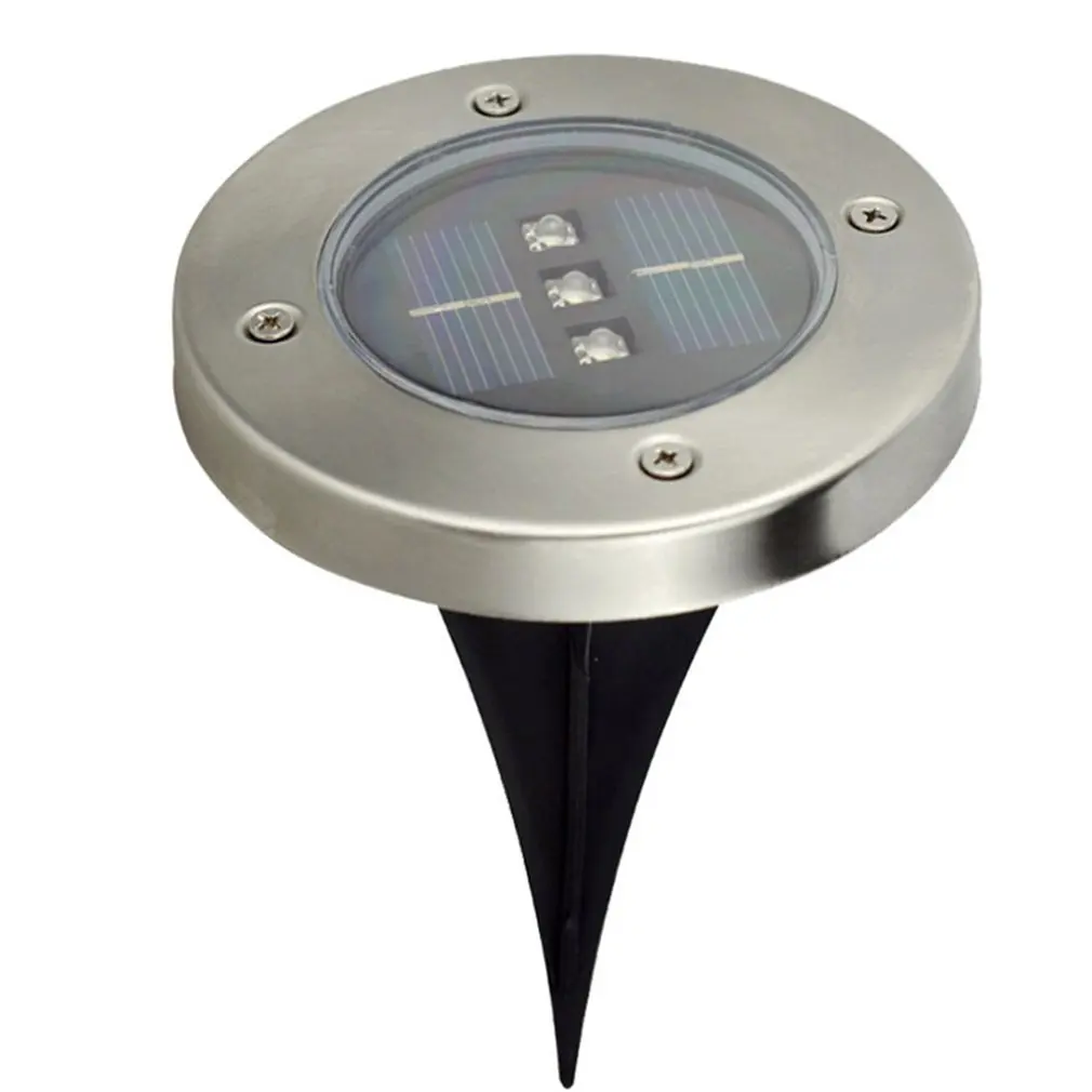 ICOCO стильный светодиодный светильник на солнечной батарее точечный ландшафтный