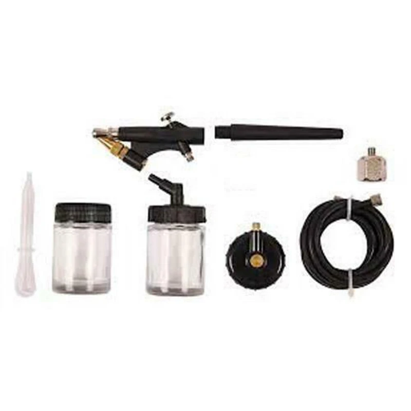 

1Kit Professional Airbrush Gun Mini Air Brush Spray Gun Kit for Nail Art Car Model Body Tattoo Tool for Artist Crafts