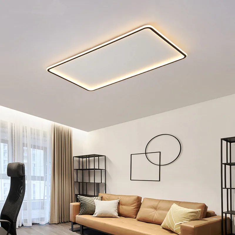 

Ultra-thin Chandelier modern led living room light fixtures acrylic Chandelier lighting luminarias para teto lamparas de techo