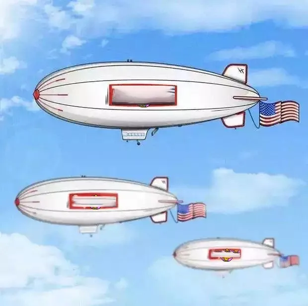 

Hot Sale 17 Fw In Blimp Inflatable Airship
