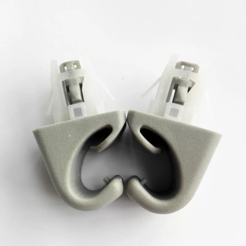 2 шт. навес от солнца серый крюк для козырька зажим Кронштейн подходит Toyota Camry Corolla