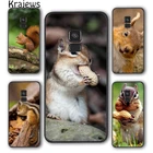 Милый симпатичный чехол для телефона Kawaii с хомяка для Samsung Galaxy S5 S6 S7 edge S8 S9 S10 E lite S20 plus ultra Note