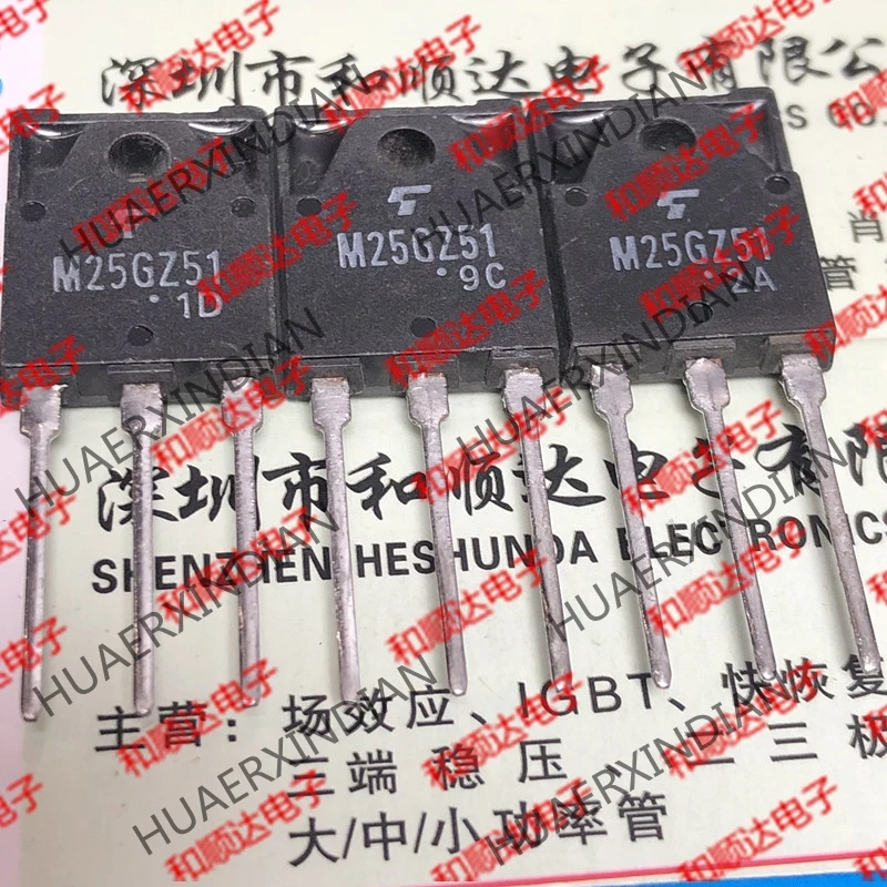 5 шт. новые оригинальные кнопки M25GZ51 TO 3PF 400V 25A|Компоненты предохранителей| |