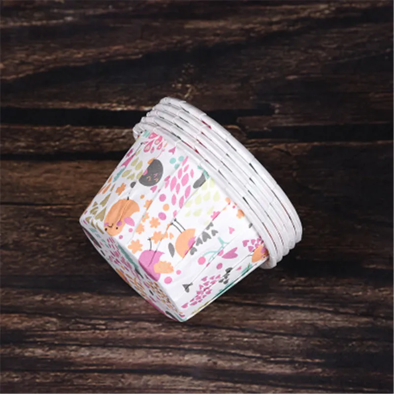 50 шт. Мультяшные чашки для выпечки кексов свадеб вечерние бумажные чехол | Дом и