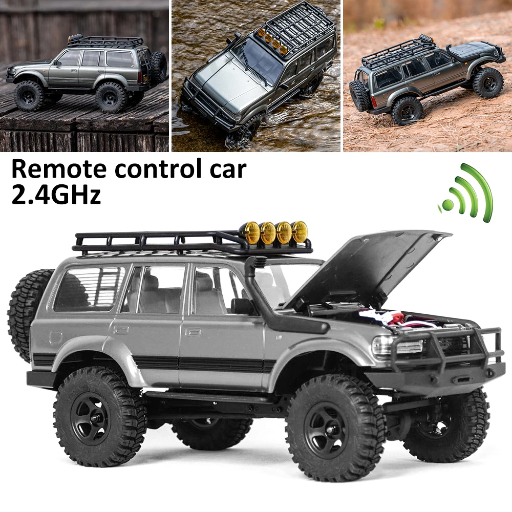 

ROCHOBBY RC Car 1:18 2.4Ghz Katana Waterproof Crawler Remote Control Car Vehicle Off Road Models RTR Toys For Boys Adult Gift