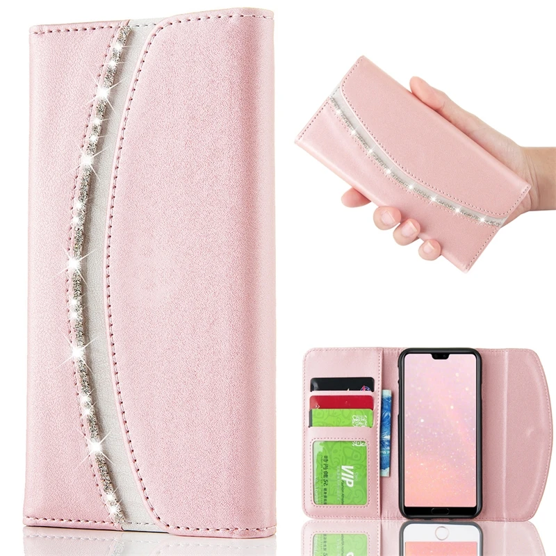 

Luxury Flip Wallet Case For Huawei P30 Lite P20 Pro P9 Lite 2016 P Smart 2019 Phone Bag PU Leather Cover 360 Capa Coque