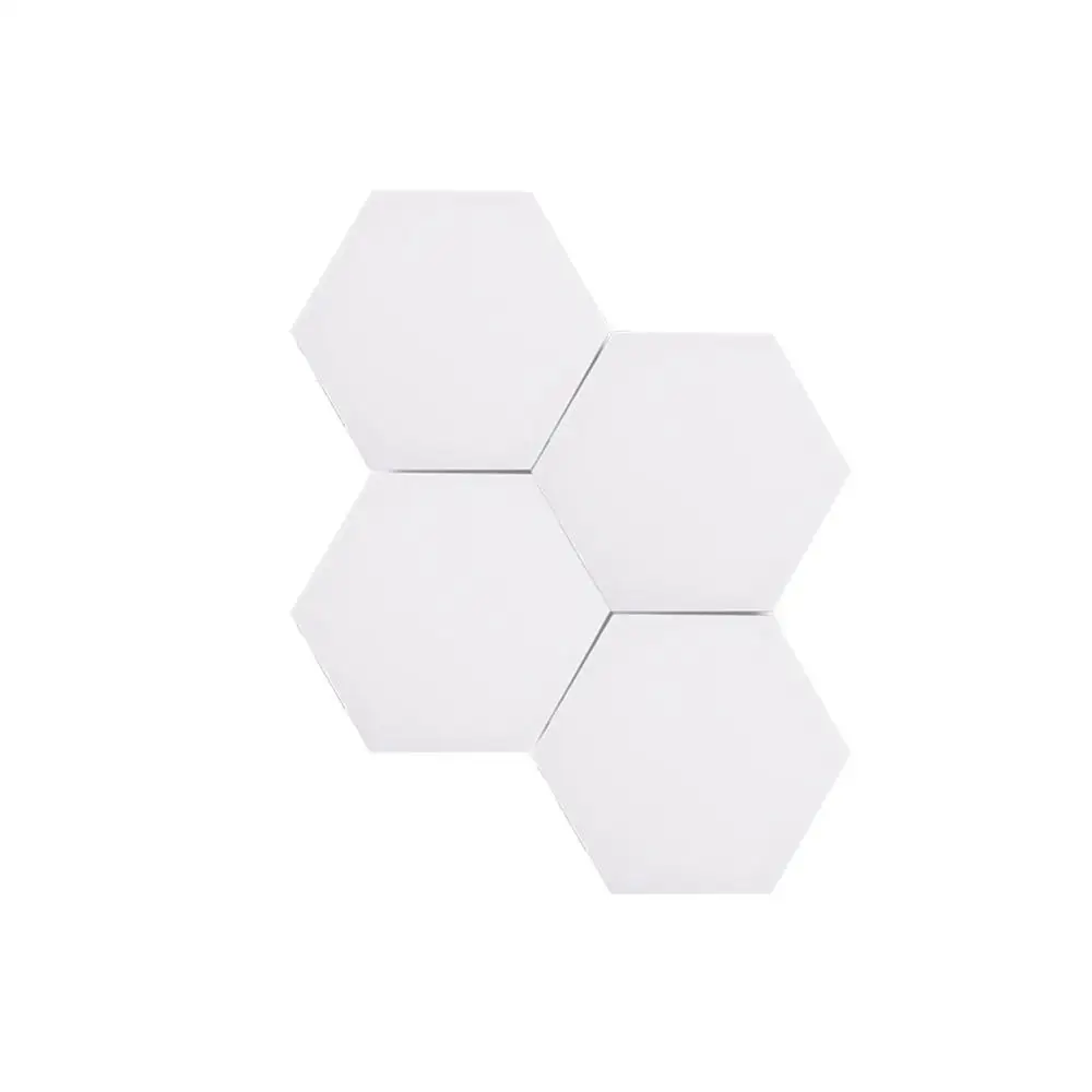 4 light no power Quantum лампа Led сенсорный настенный выключатель лампы с шестигранной головкой Магнитный модульный Сенсор Ночной светильник с возможностью креативного самостоятельного выбора между Декор Светильник для ресторана брак - Цвет абажура: 4 light no power