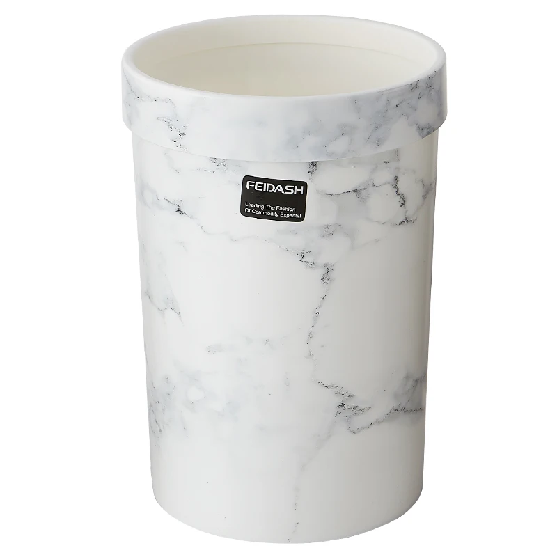 Скандинавская мусорная корзина для спальни простая креативная кухонная круглая