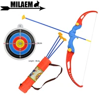 1set archery children bow toy set outdoor sport shooting accessories